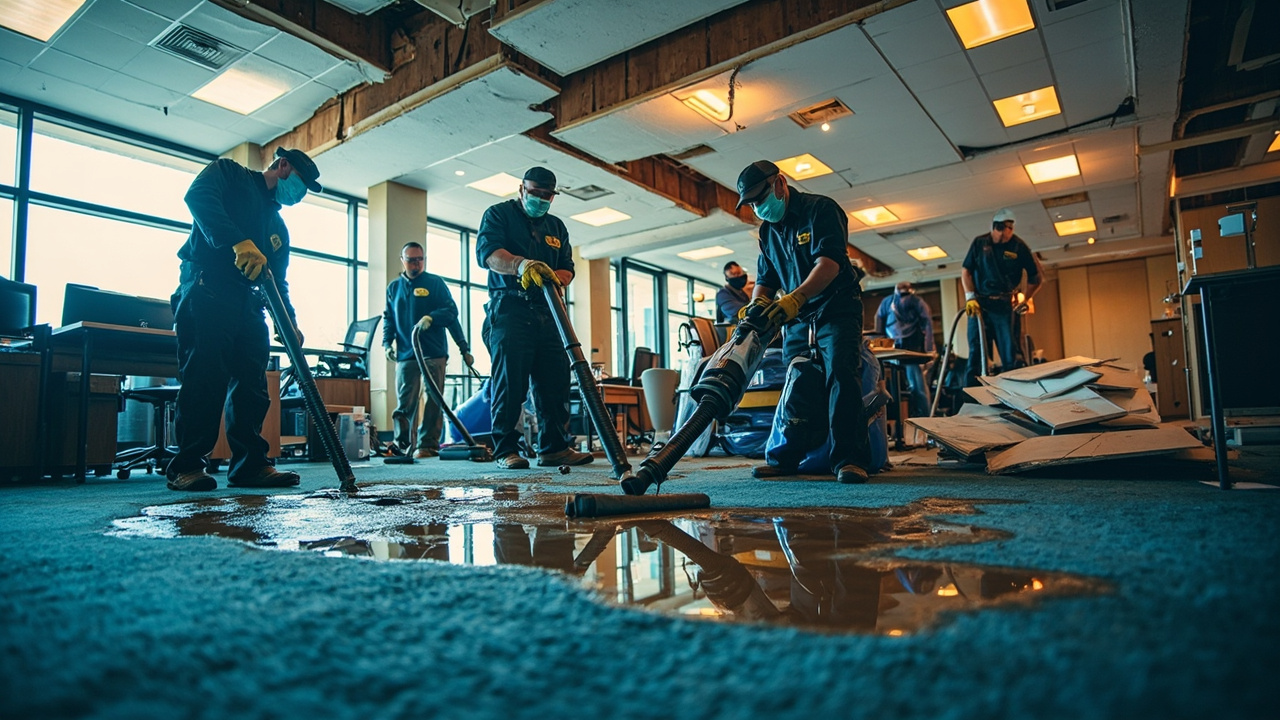 How Liberty Water Damage Restoration Riverside Executes Commercial Property Water Mitigation