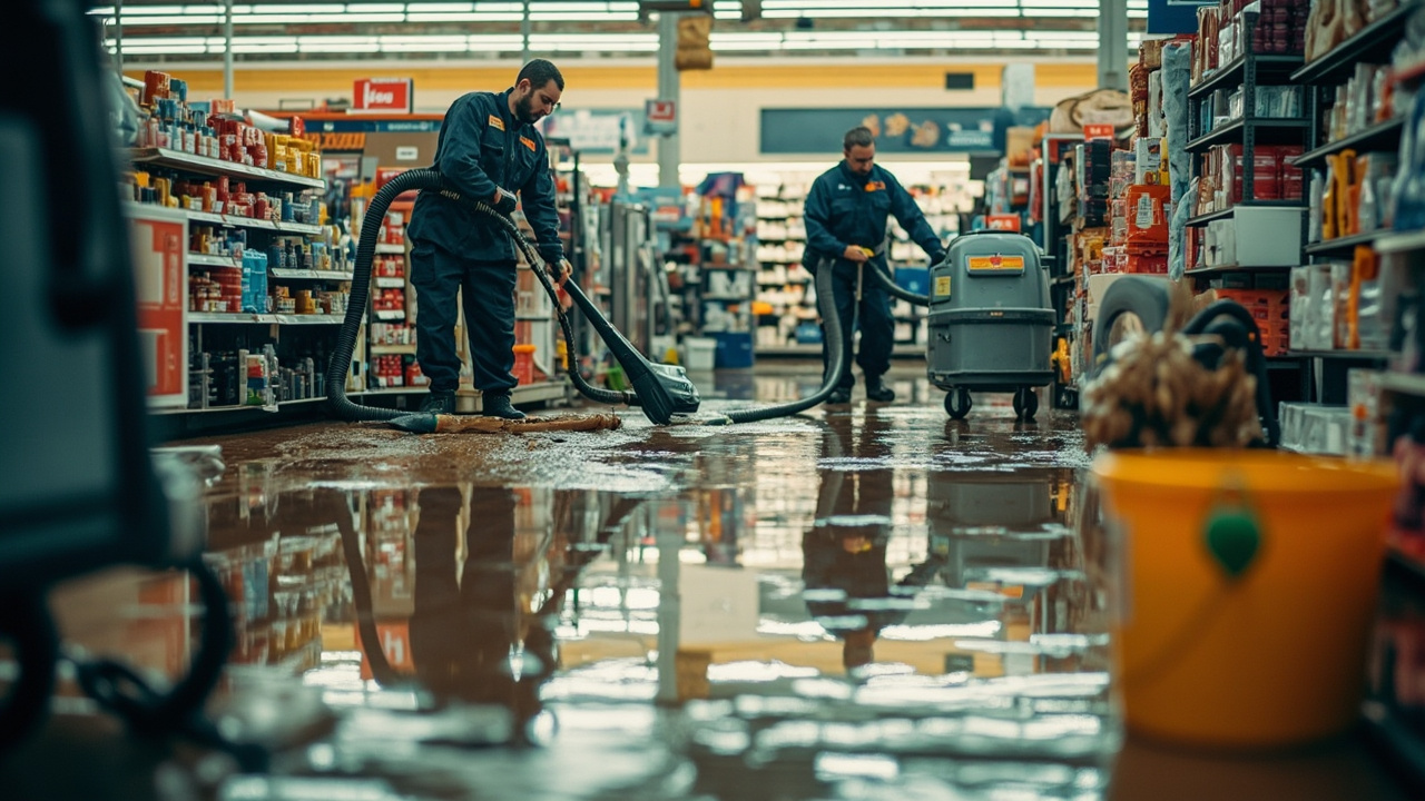 Retail Store Water Cleanup in Memphis – Minimize Downtime and Protect Revenue with Commercial-Grade Extraction