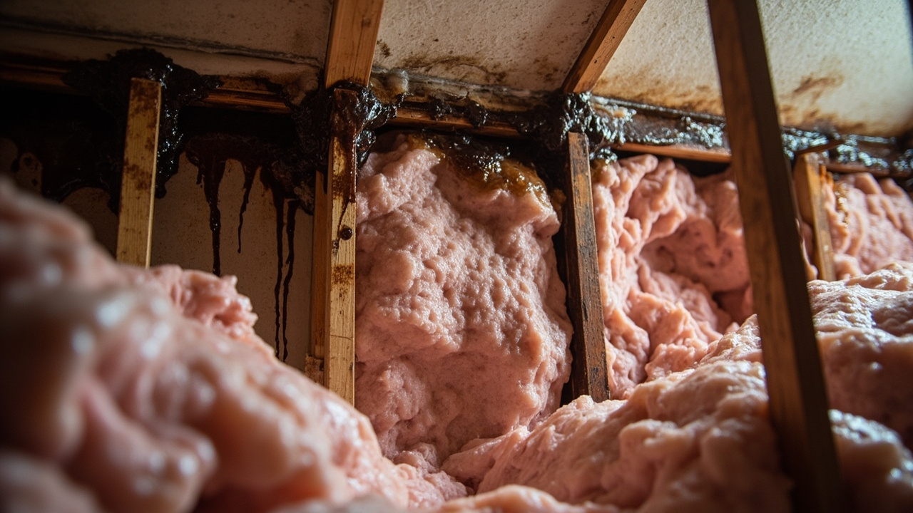 How We Identify and Remove Water Damaged Insulation