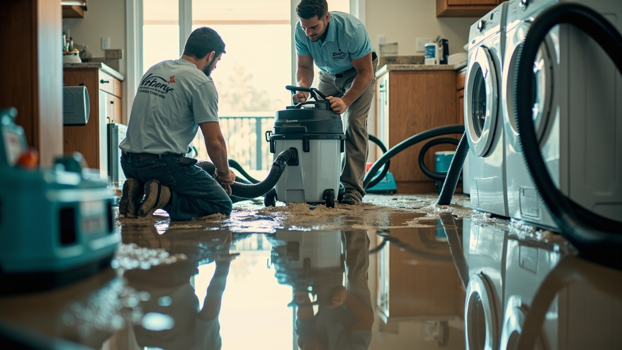 How We Stop Water Damage From a Washing Machine Overflow