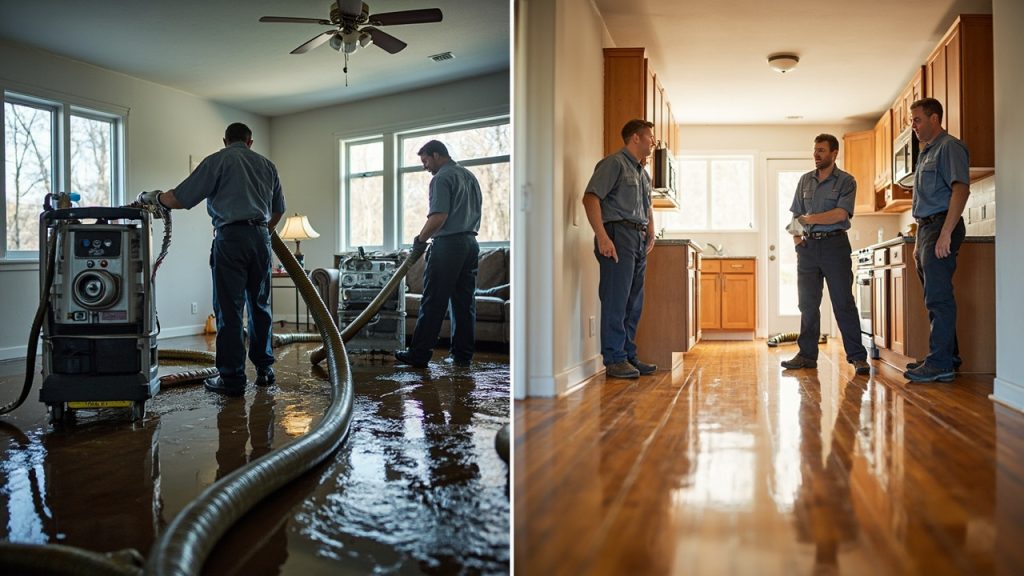 Water Mitigation vs Restoration in Memphis TN 38107