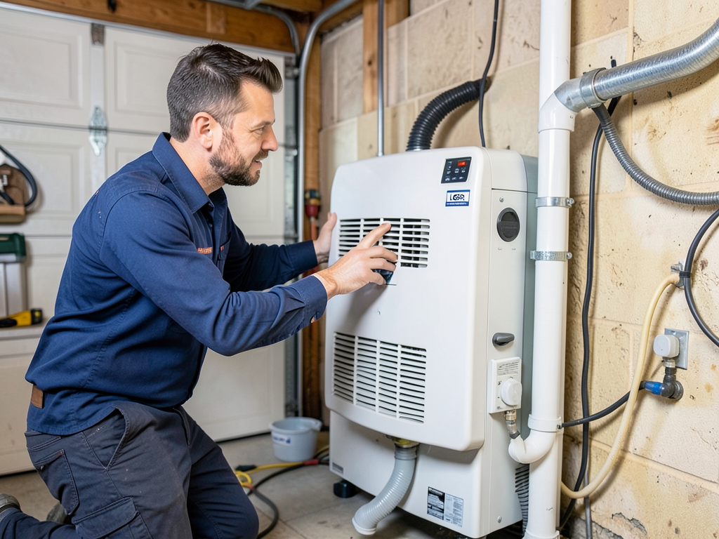 Choosing the right dehumidifier for a damp Memphis garage or workshop