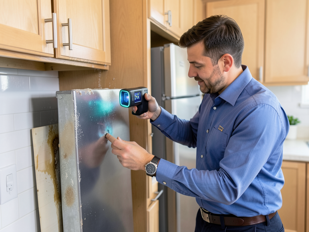 Dealing with the mess when a refrigerator water line breaks in your Wolfchase kitchen