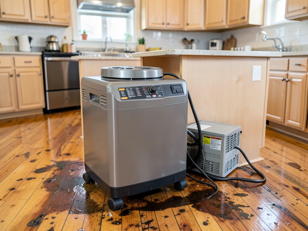 Dealing with the mess when a refrigerator water line breaks in your Wolfchase kitchen