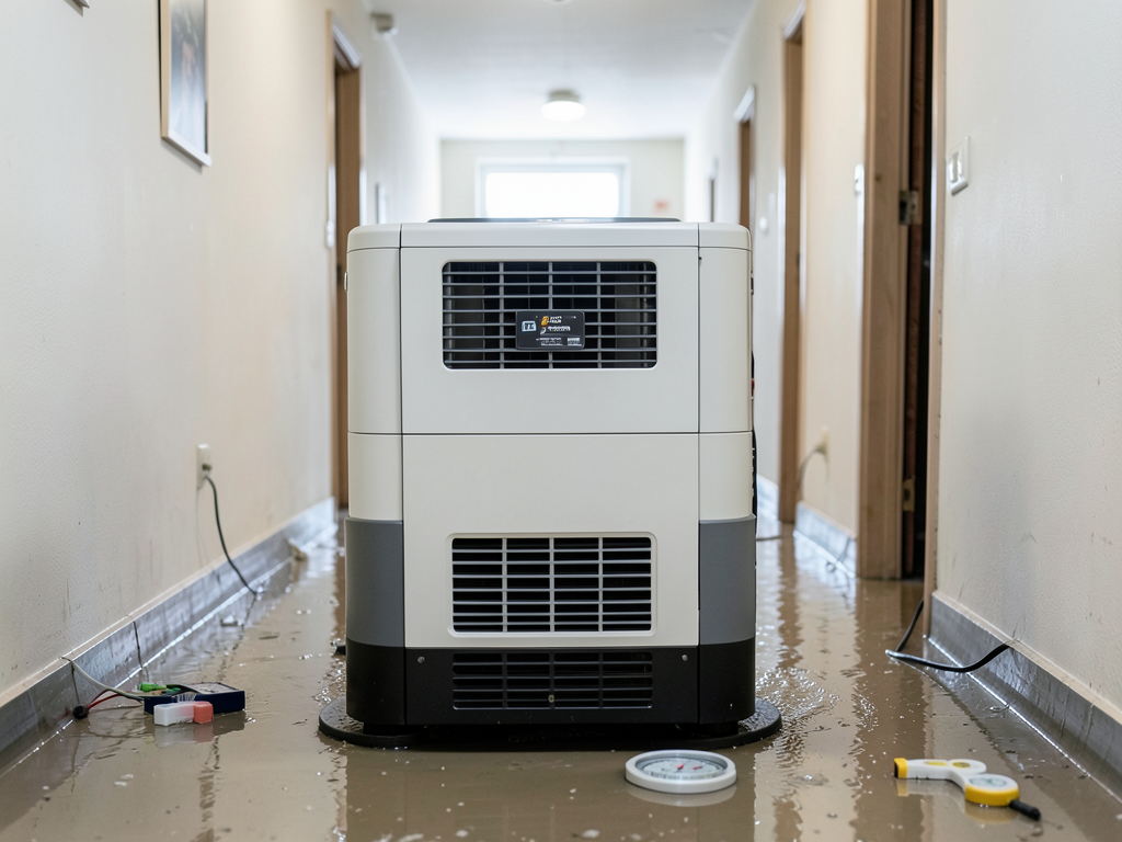 Managing a multi family water leak in a parkway vi