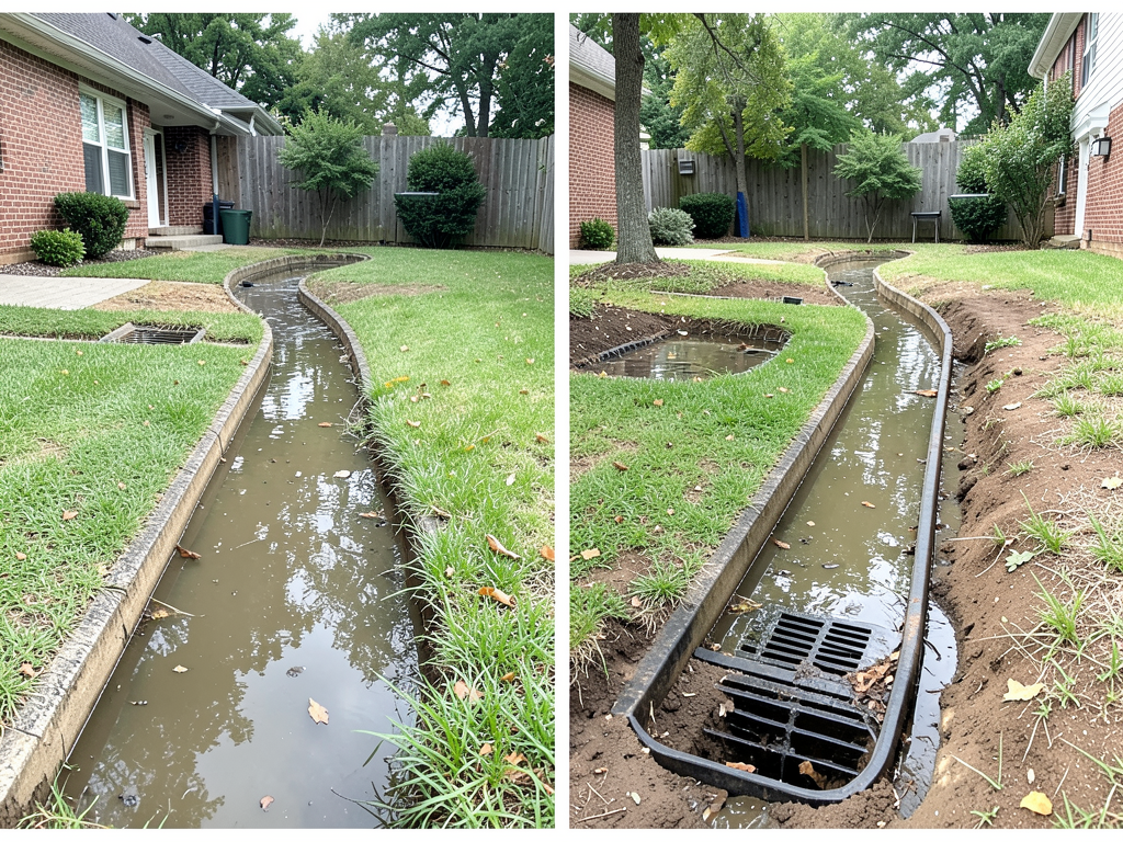 Preventing yard runoff from flooding your Sea Isle Park home during heavy rains