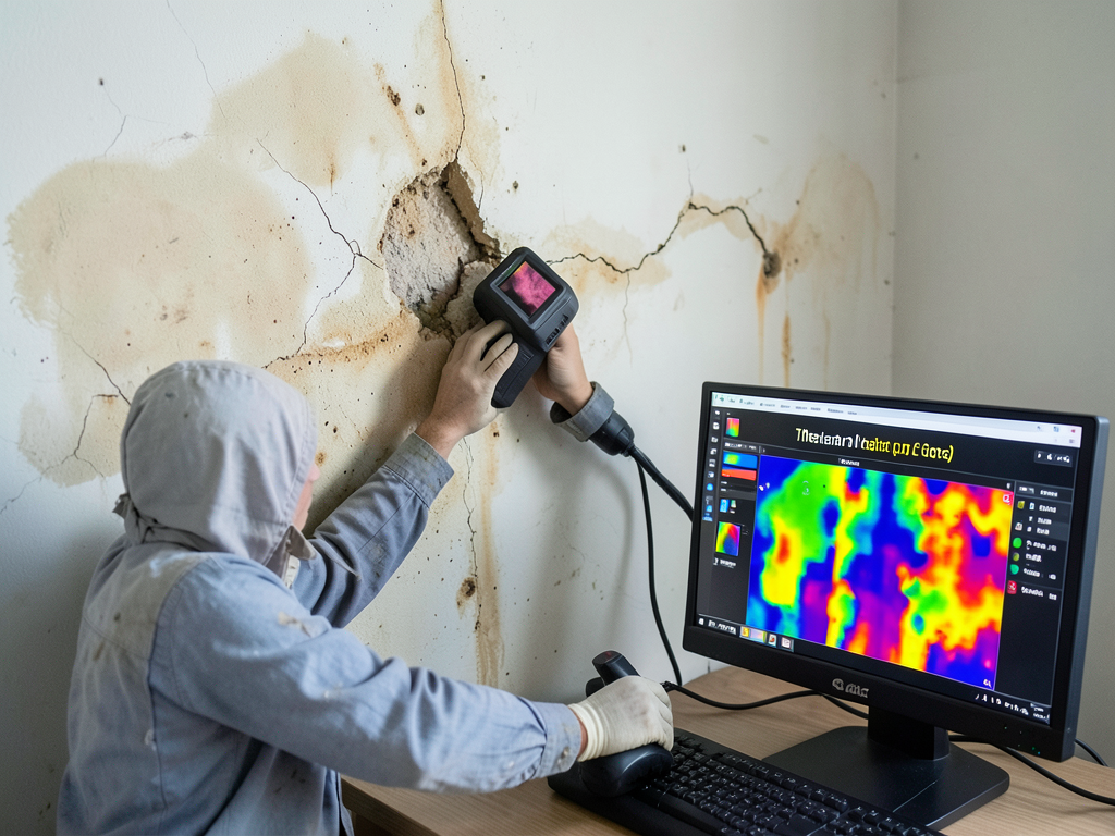 Using thermal imaging to find hidden leaks in your